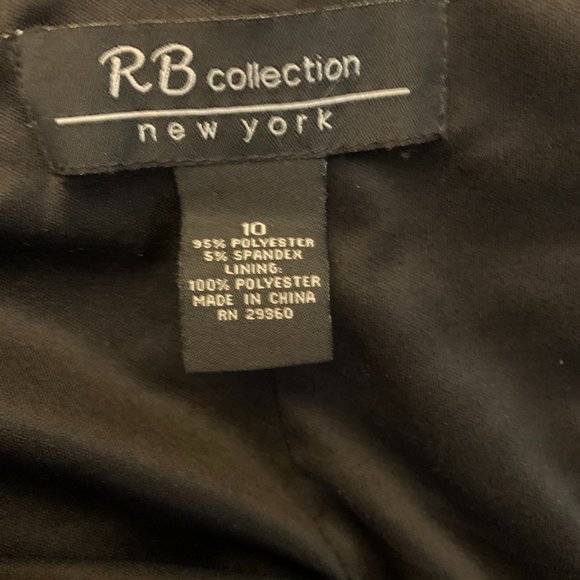 Dress, clingy, Black sparkly w/sequins - Picture 4 of 4